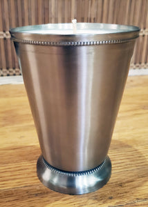 Silver Julep Container Soy Wax Candle