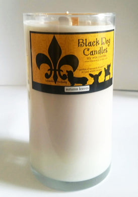 8 oz Aluminum Tin Soy Wax Candle – Black Dog Candles