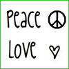 Load image into Gallery viewer, Peace and Love