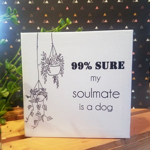 Soulmate Canvas Print